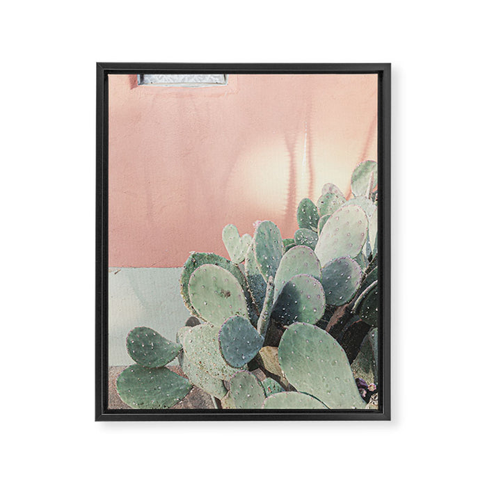 Scenes from Marfa II x Pink Cactus Art Framed Canvas Print Gallery Image 1