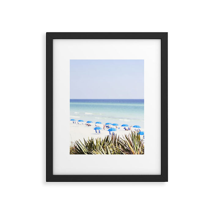 Seaside Florida Photography Framed Art Print Gallery Image 1