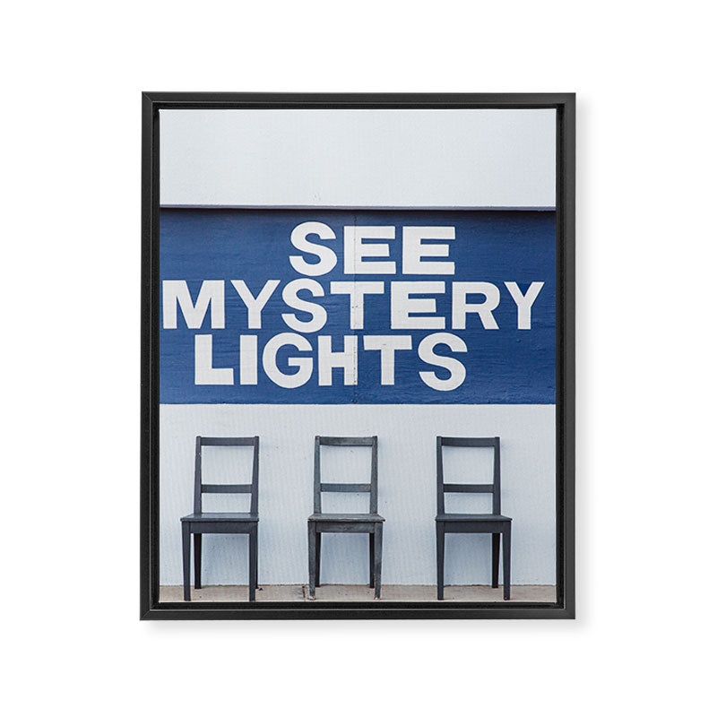 See Mystery Lights II Marfa Texas Photography Framed Canvas Print Gallery Image 6
