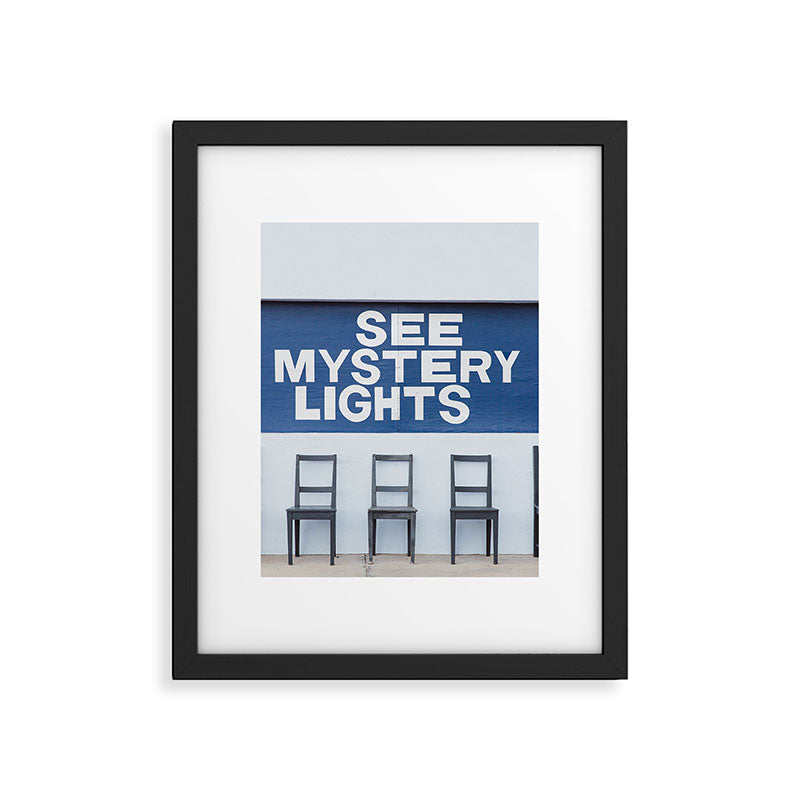 See Mystery Lights II Marfa Texas Photography Framed Art Print Gallery Image 5