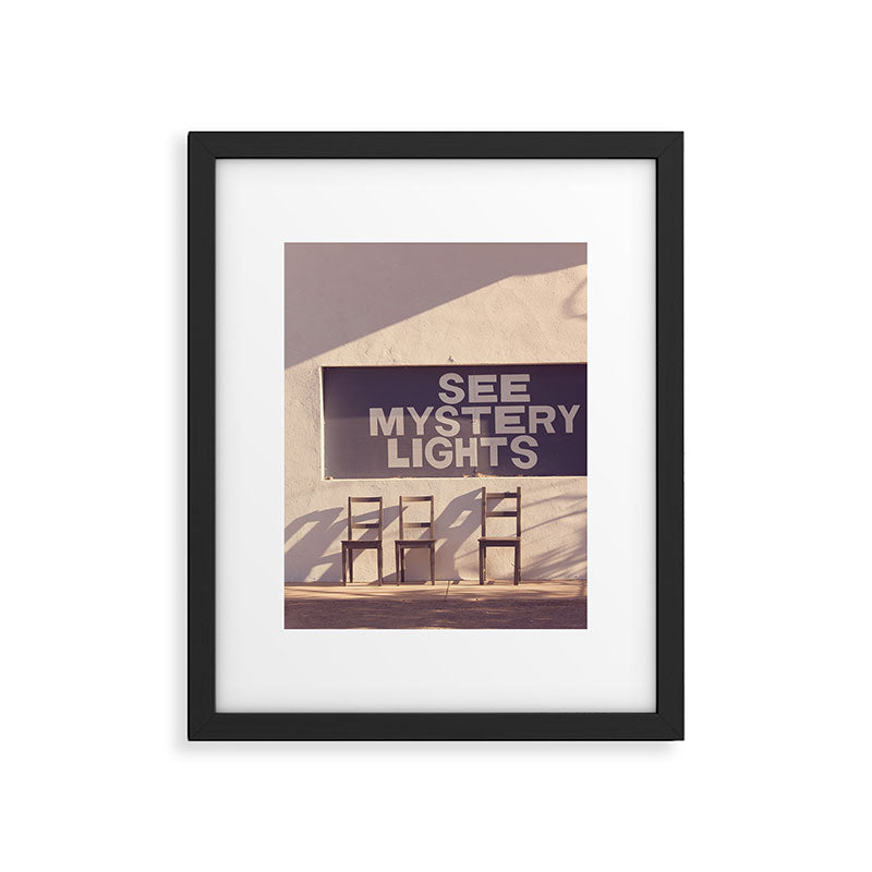 See Mystery Lights - Marfa, Texas Framed Art Print Gallery Image 5