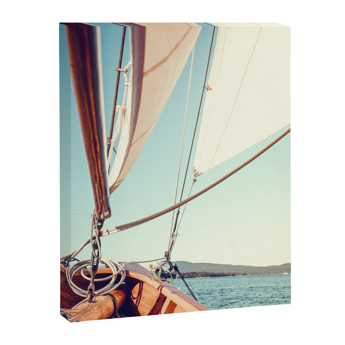 Setting Course x Nautical Art Canvas Print Gallery Image 1