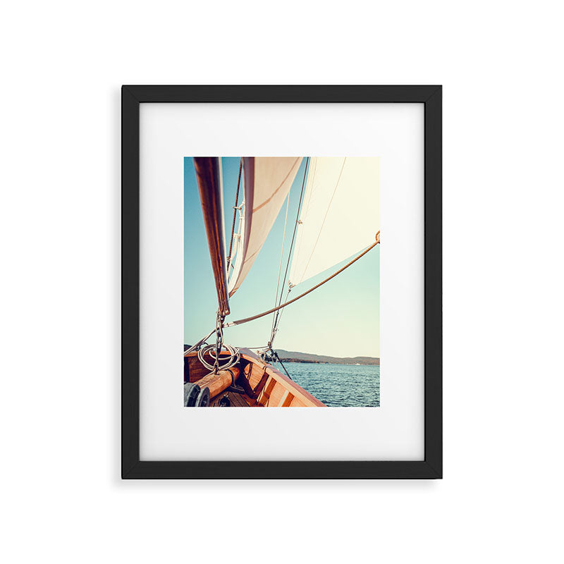 Setting Course x Nautical Art Framed Art Print Gallery Image 5