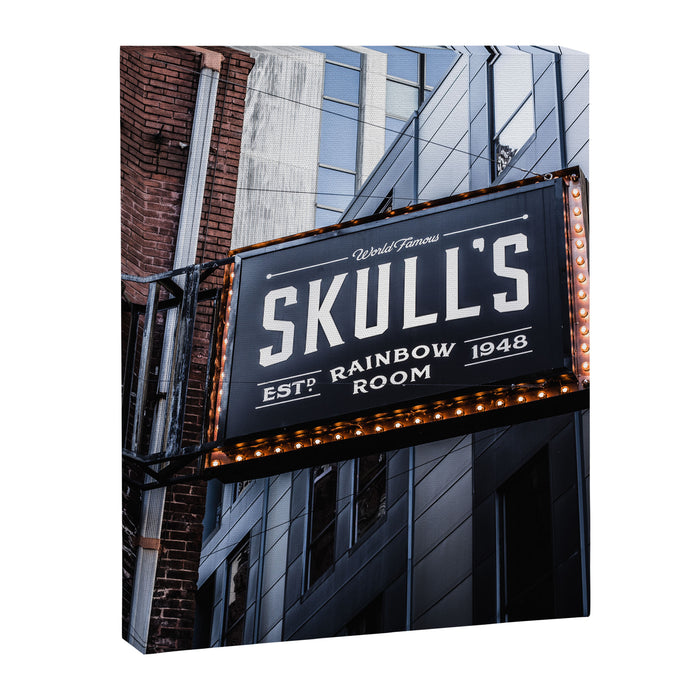 Skull's Rainbow Room Nashville Tennessee Canvas Print Gallery Image 1