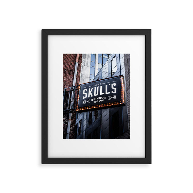Skull's Rainbow Room Nashville Tennessee Framed Art Print Gallery Image 5