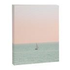 Sky Blush x Ocean Art Canvas Print Gallery Image 6