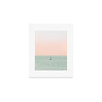 Sky Blush x Ocean Art Art Print Gallery Image 1
