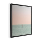 Sky Blush x Ocean Art Framed Canvas Print Gallery Image 2