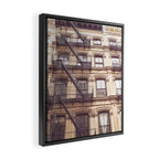 SoHo New York City Architecture Photography Framed Canvas Print Gallery Image 2