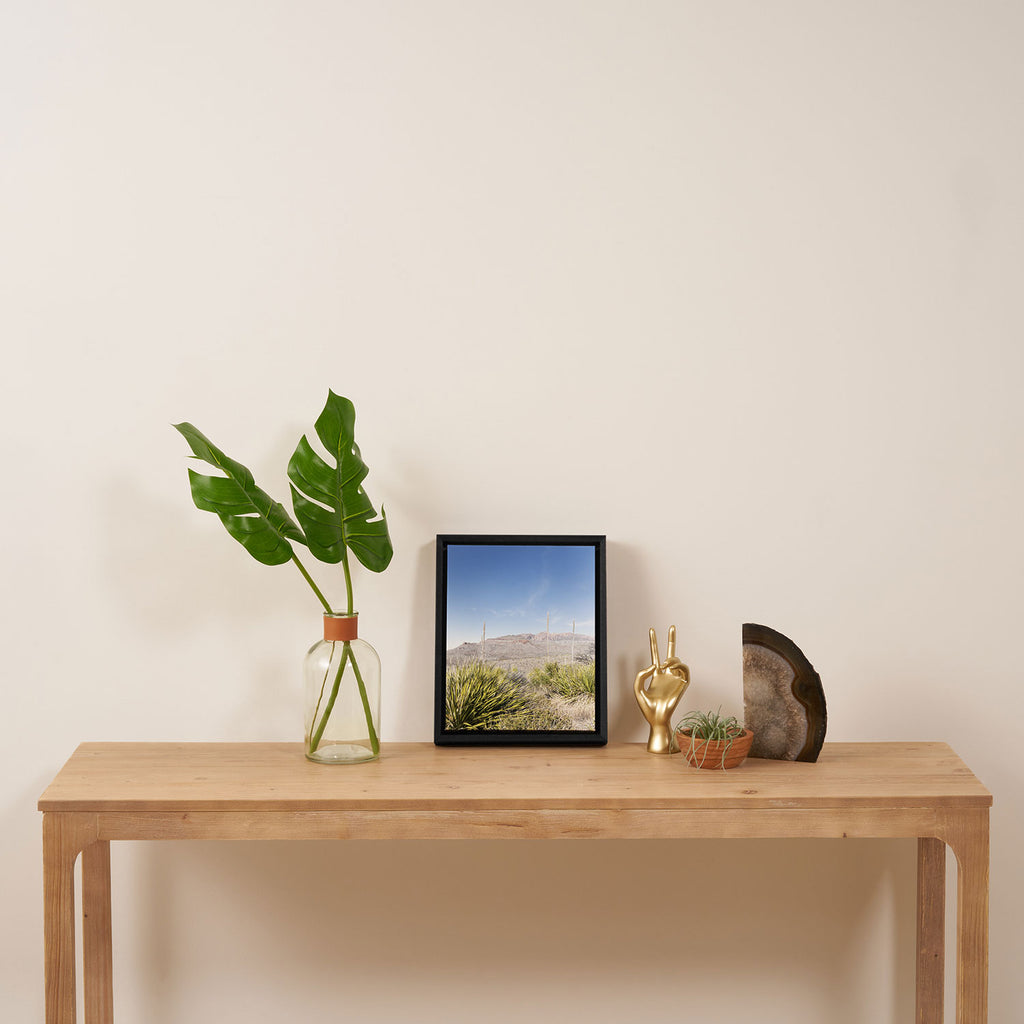 Sotol Vista II x Big Bend National Park Vertical Photography Framed Canvas Print Gallery Image 4