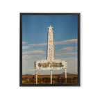 Stardust Motel - Marfa, Texas Framed Canvas Print Gallery Image 6