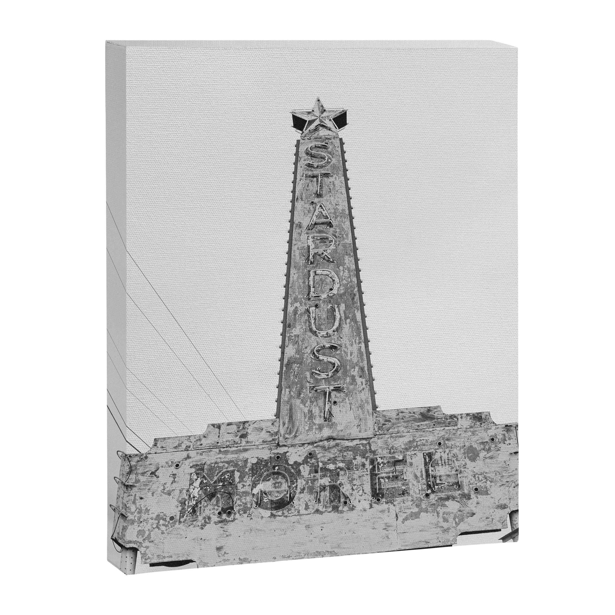 Stardust Motel Marfa Texas Canvas Print Gallery Image 6