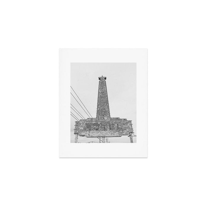 Stardust Motel Marfa Texas Art Print Gallery Image 1