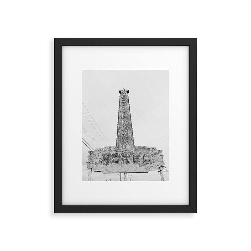 Stardust Motel Marfa Texas Framed Art Print Gallery Image 5