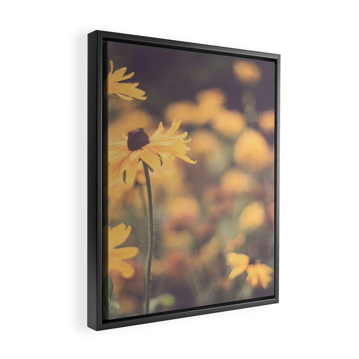 Summer Flowers Framed Canvas Print Gallery Image 2