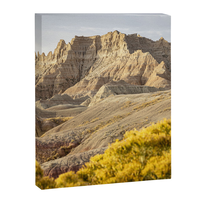 Sunrise over the Badlands x Badlands National Park Photography Canvas Print Gallery Image 1