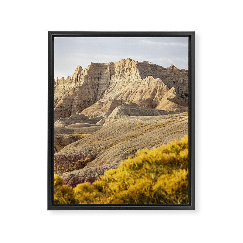 Sunrise over the Badlands x Badlands National Park Photography Framed Canvas Print Gallery Image 6
