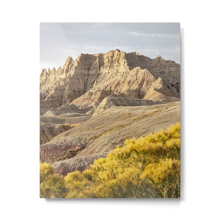 Sunrise over the Badlands x Badlands National Park Photography Metal Print Gallery Image 1
