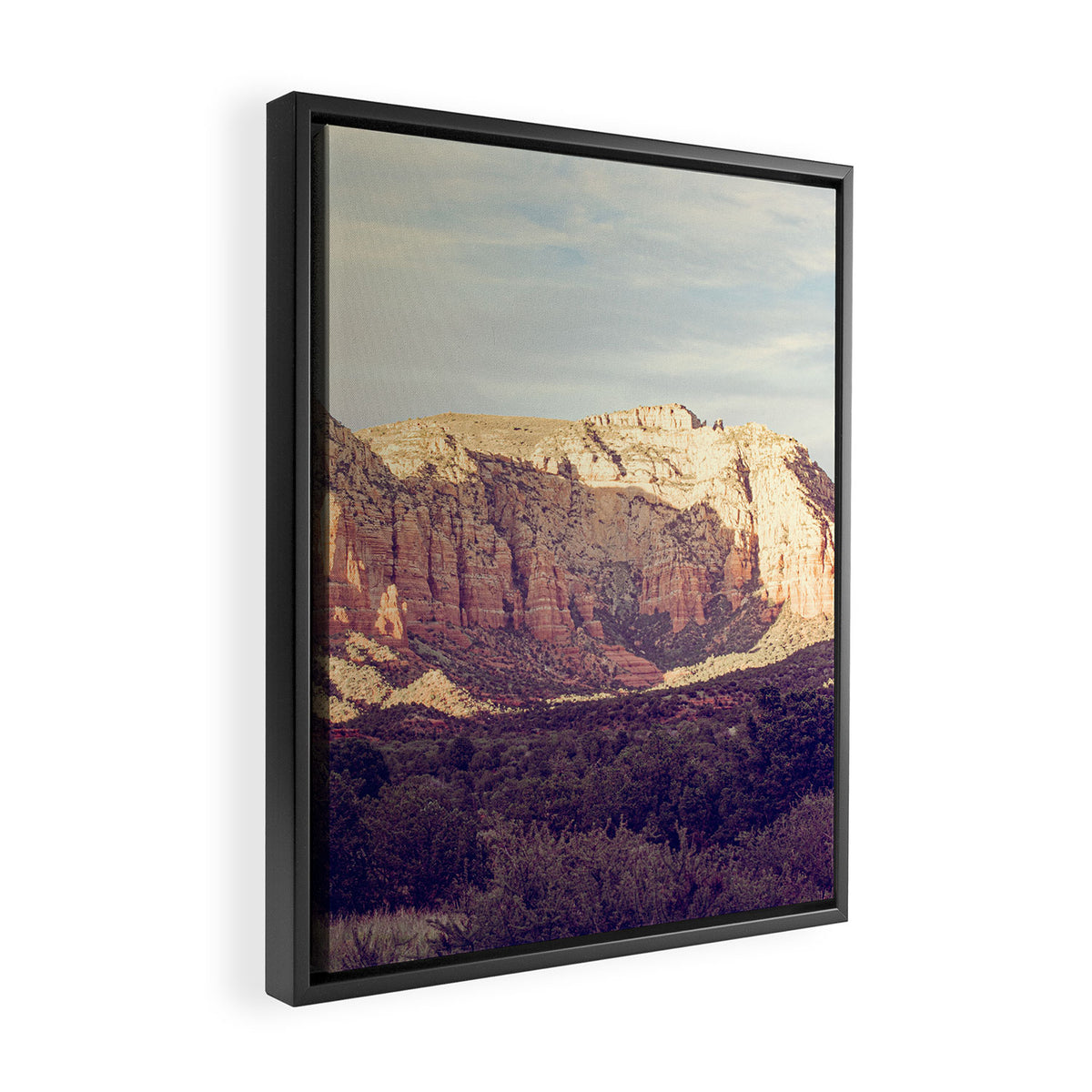 Sunset Over Sedona Framed Canvas Print Gallery Image 2