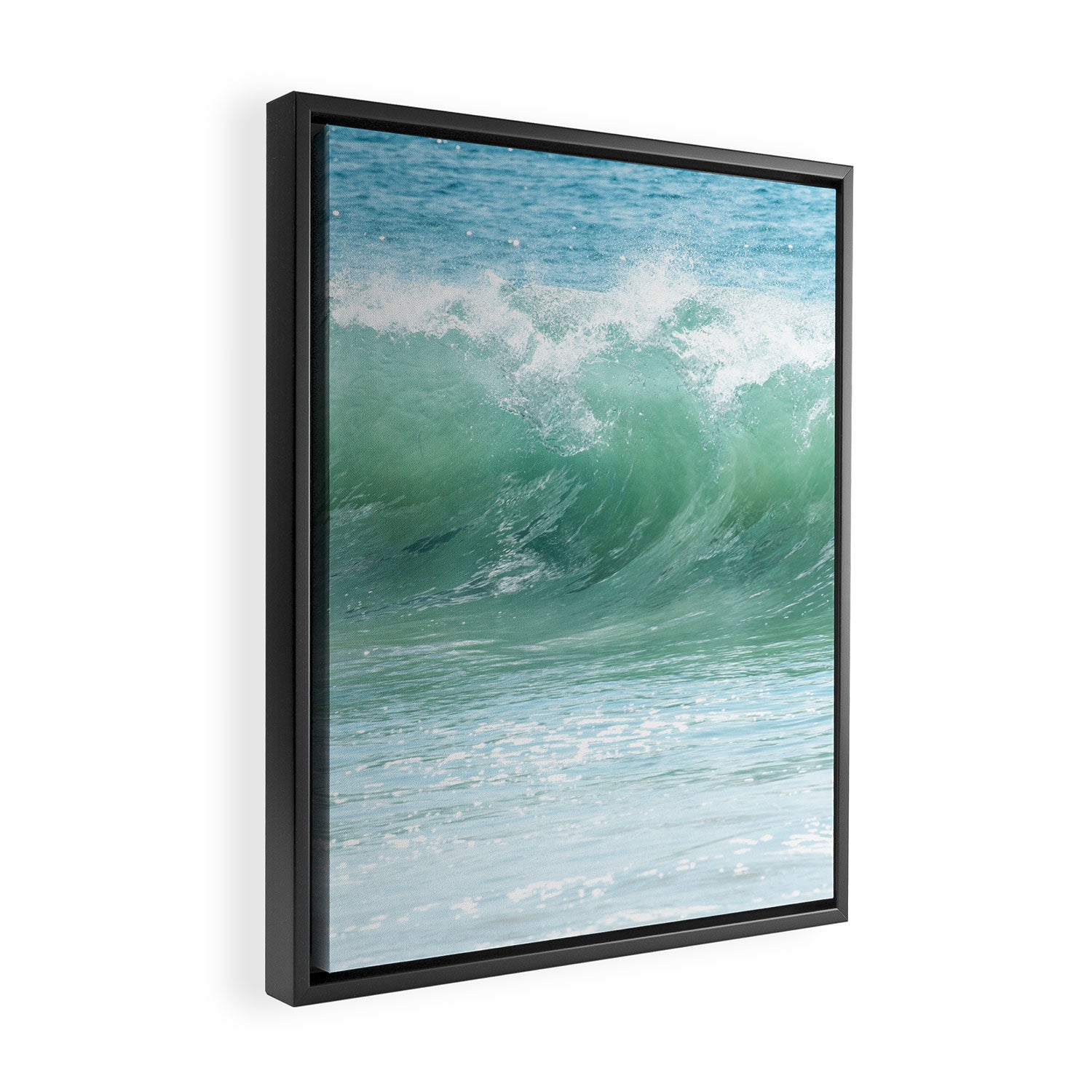Surf Laguna Framed Canvas Print Gallery Image 2