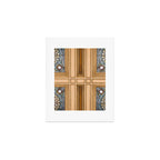Teal x Gold X Washington DC architecture Art Print Gallery Image 1