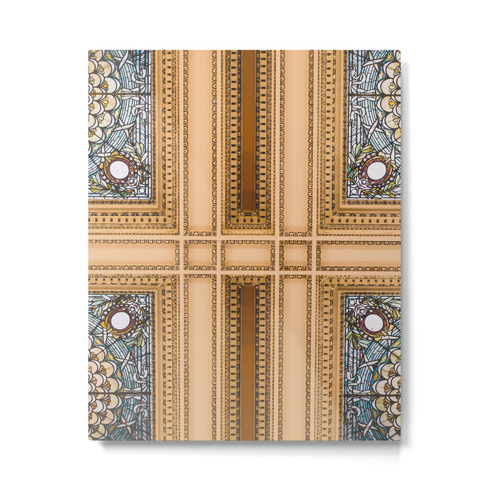 Teal x Gold X Washington DC architecture Metal Print Gallery Image 1