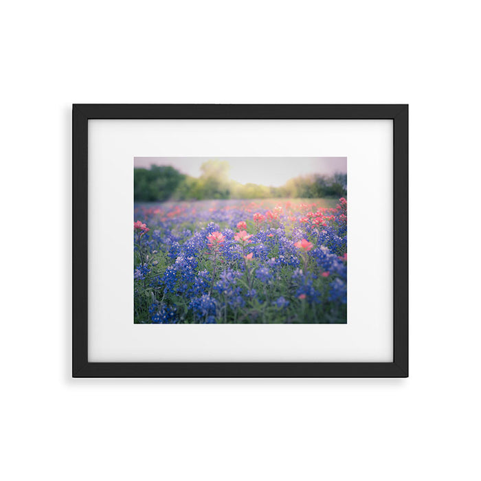 Texas Bluebonnets Framed Art Print Gallery Image 1
