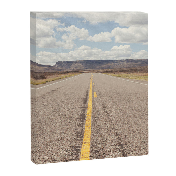 Texas Highways x West Texas Davis Mountains Photography Canvas Print Gallery Image 1