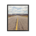Texas Highways x West Texas Davis Mountains Photography Framed Canvas Print Gallery Image 6