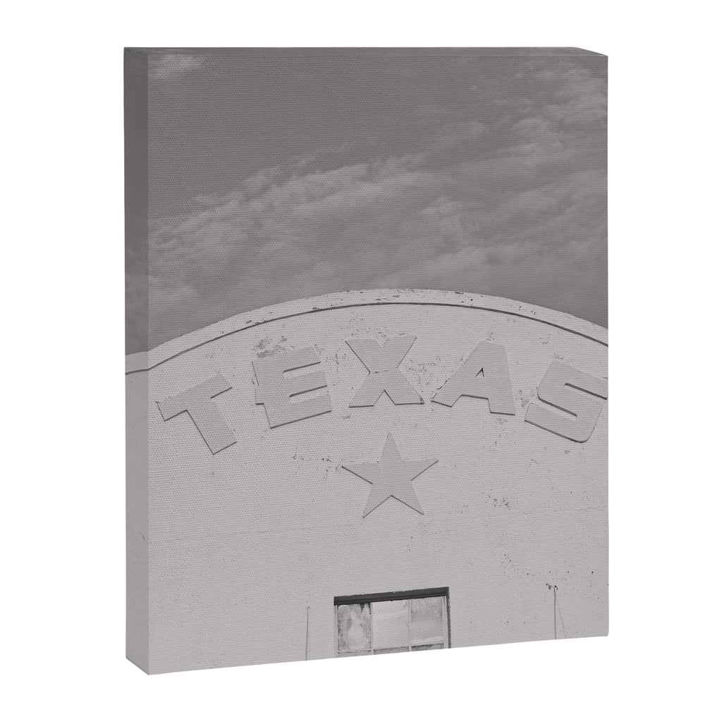 Texas Star x Marfa Black and White Photography Canvas Print Gallery Image 6