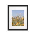 Texas Sunflower Field Framed Art Print Gallery Image 4