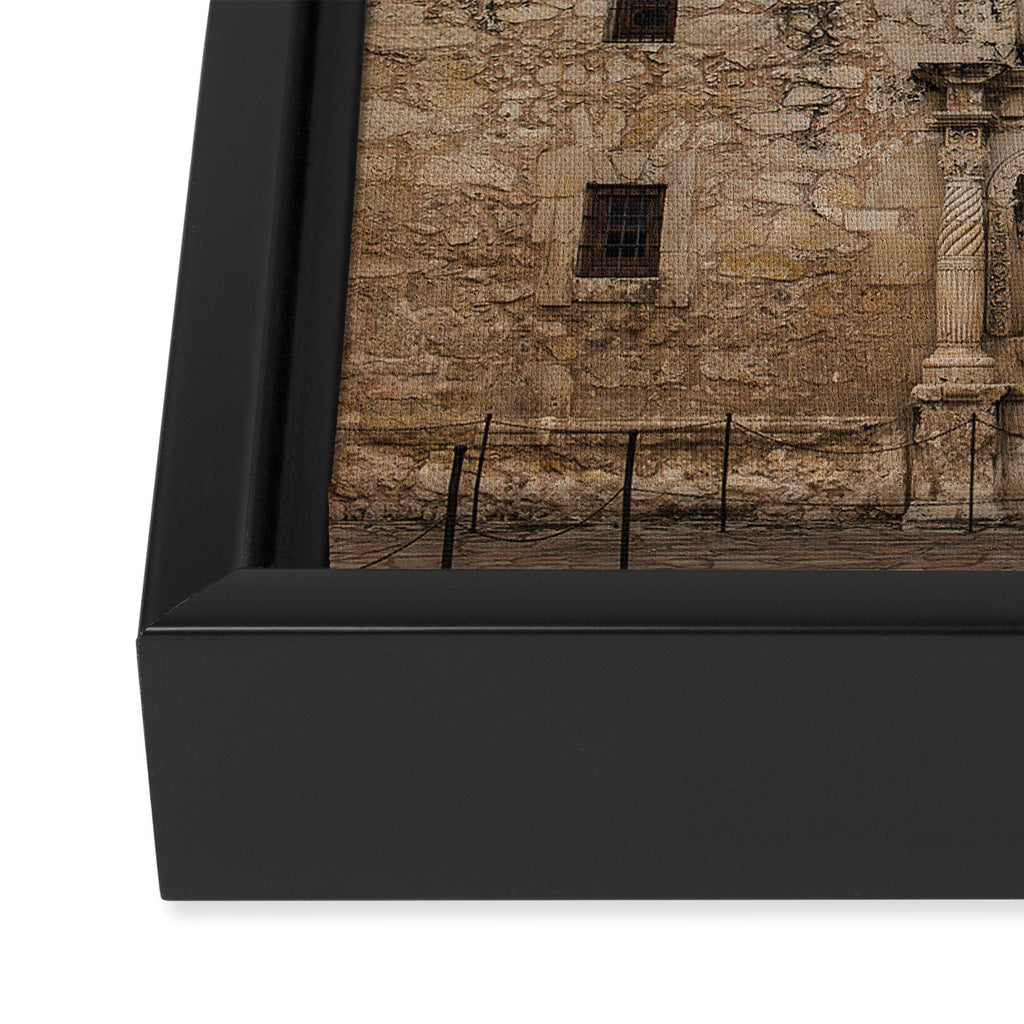 The Alamo Framed Canvas Print Gallery Image 3