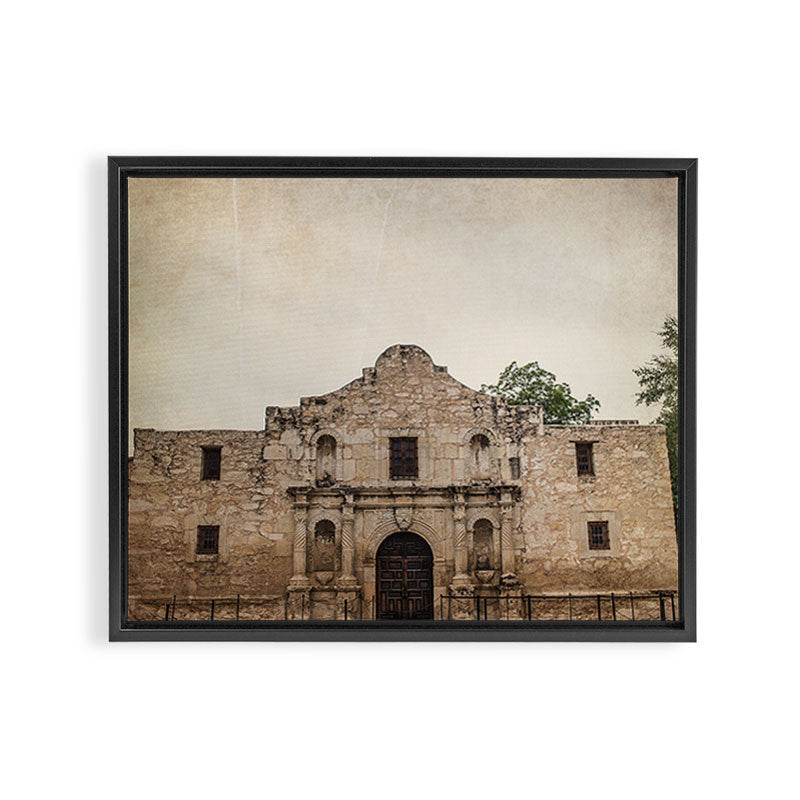 The Alamo Framed Canvas Print Gallery Image 12