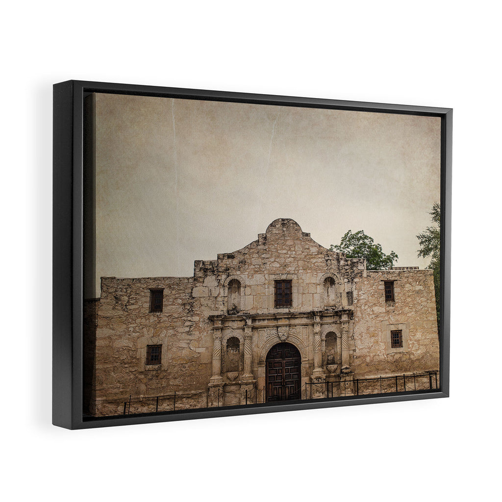 The Alamo Framed Canvas Print Gallery Image 2