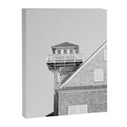 The Beach House (Black and White) X Outer Banks Photography Canvas Print Gallery Image 6