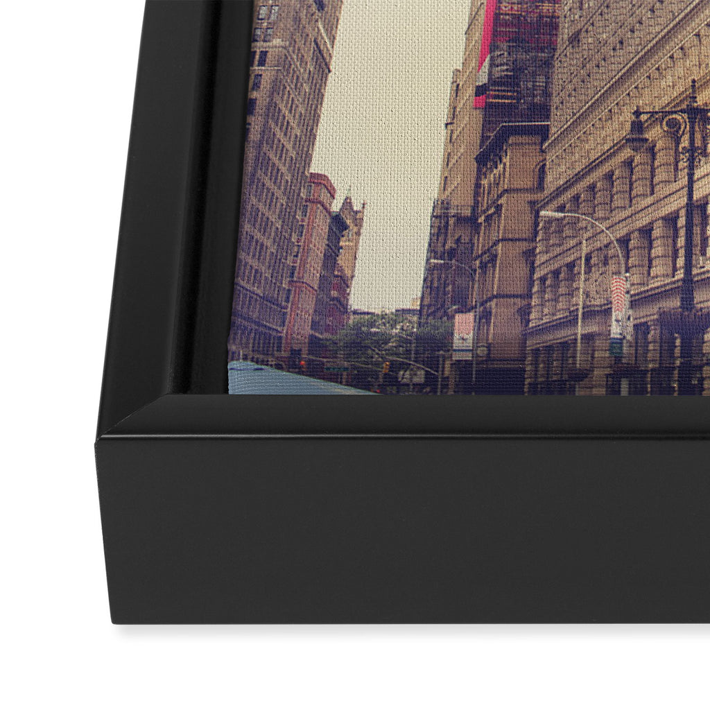 The Flatiron Framed Canvas Print Gallery Image 3
