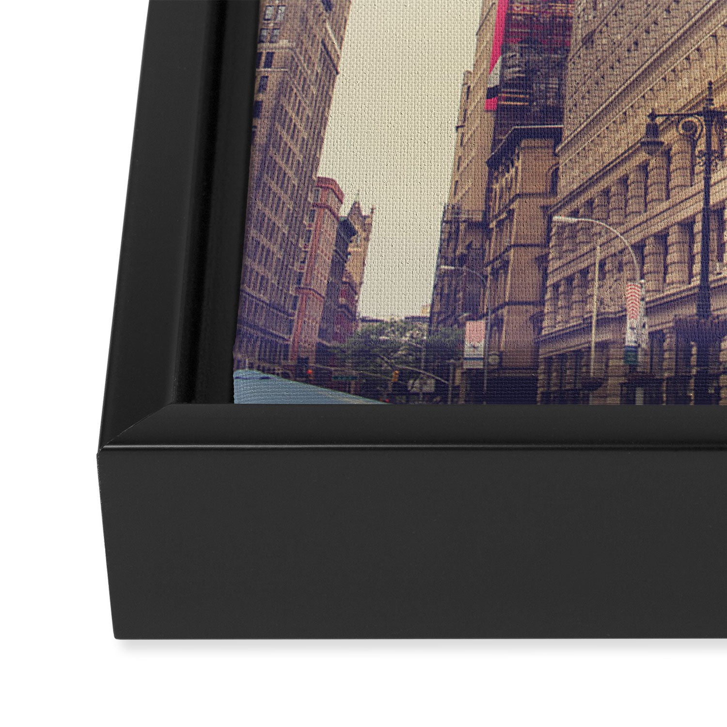 The Flatiron Framed Canvas Print Gallery Image 3