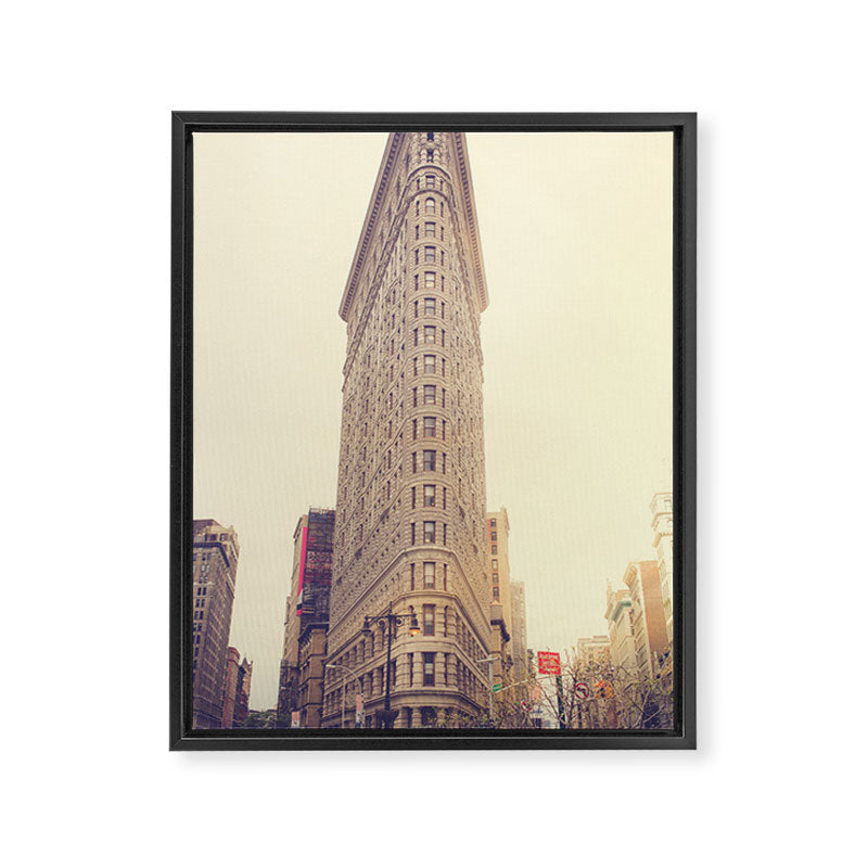 The Flatiron Framed Canvas Print Gallery Image 6