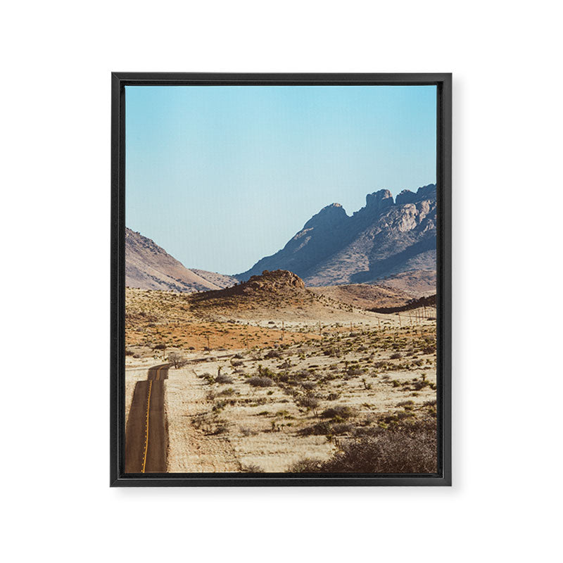 The Lost Highway III Framed Canvas Print Gallery Image 6