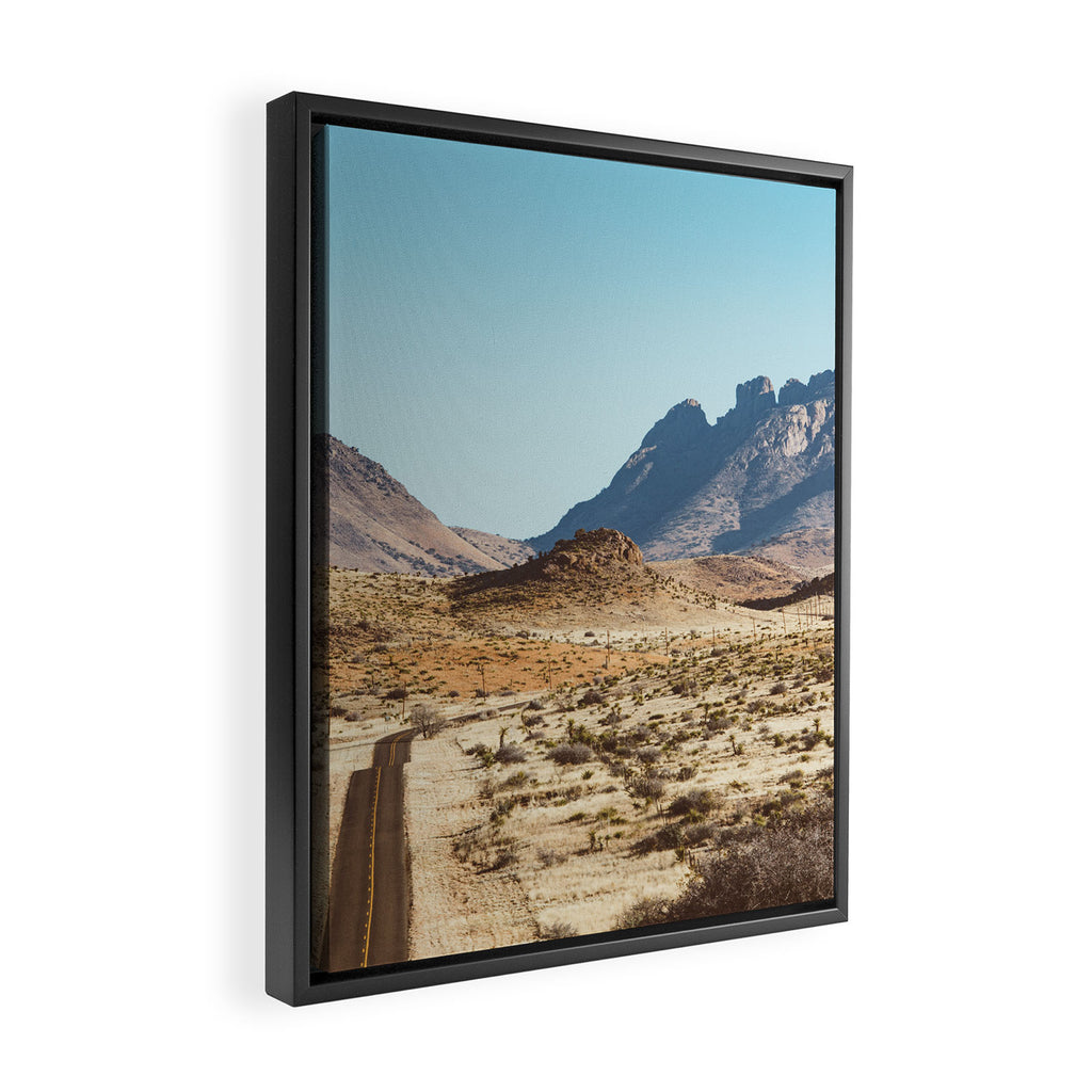 The Lost Highway III Framed Canvas Print Gallery Image 2