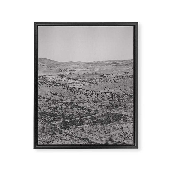 The Lost Highway IV Framed Canvas Print Gallery Image 1