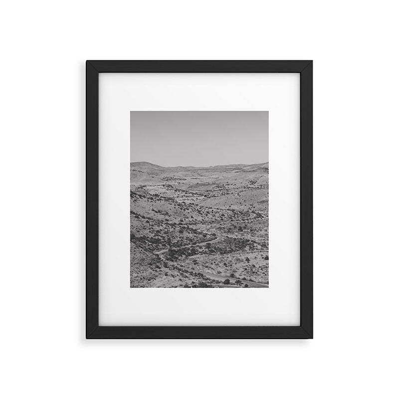 The Lost Highway IV Framed Art Print
