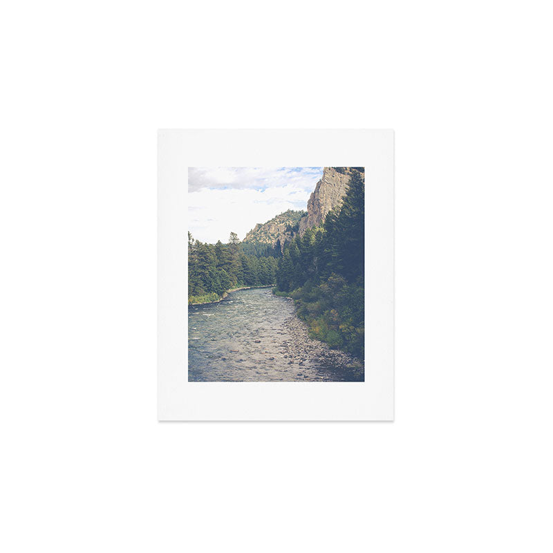 The Montana Collection - A River Runs Through It - Gallatin Canyon Art Print Gallery Image 1