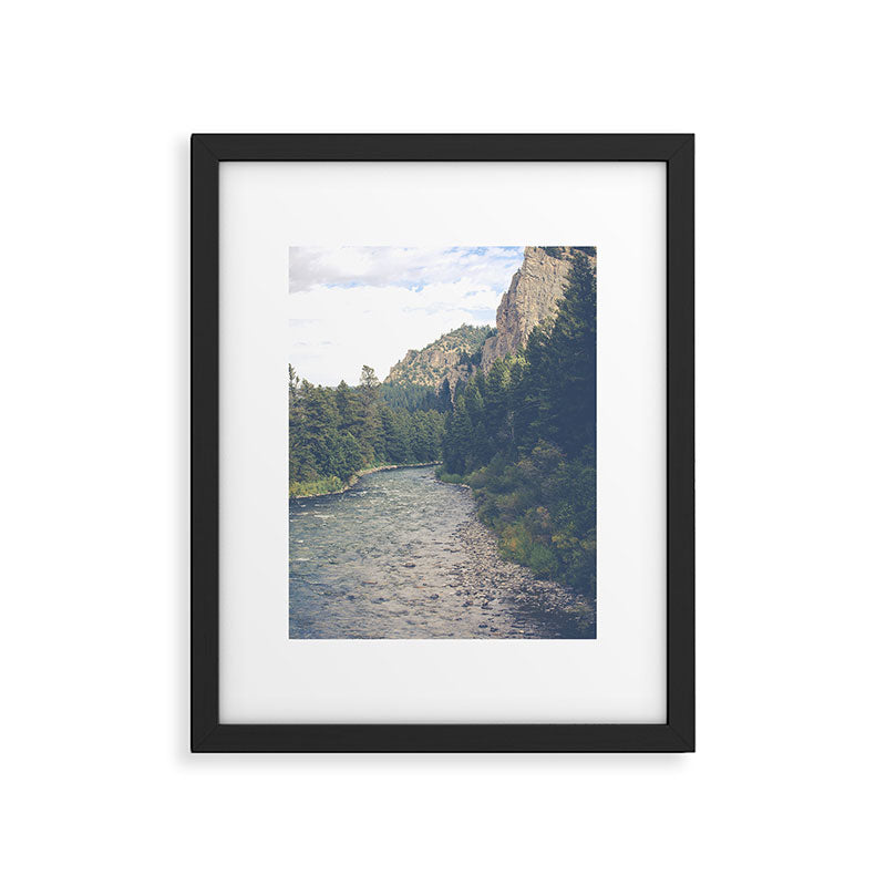 The Montana Collection - A River Runs Through It - Gallatin Canyon Framed Art Print Gallery Image 5