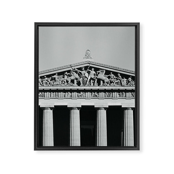 The Parthenon Nashville Tennessee Framed Canvas Print Gallery Image 1