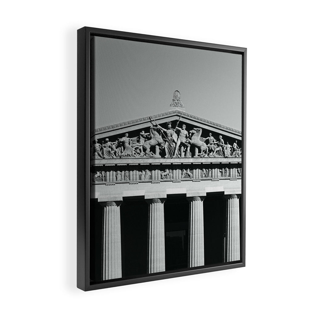 The Parthenon Nashville Tennessee Framed Canvas Print Gallery Image 2