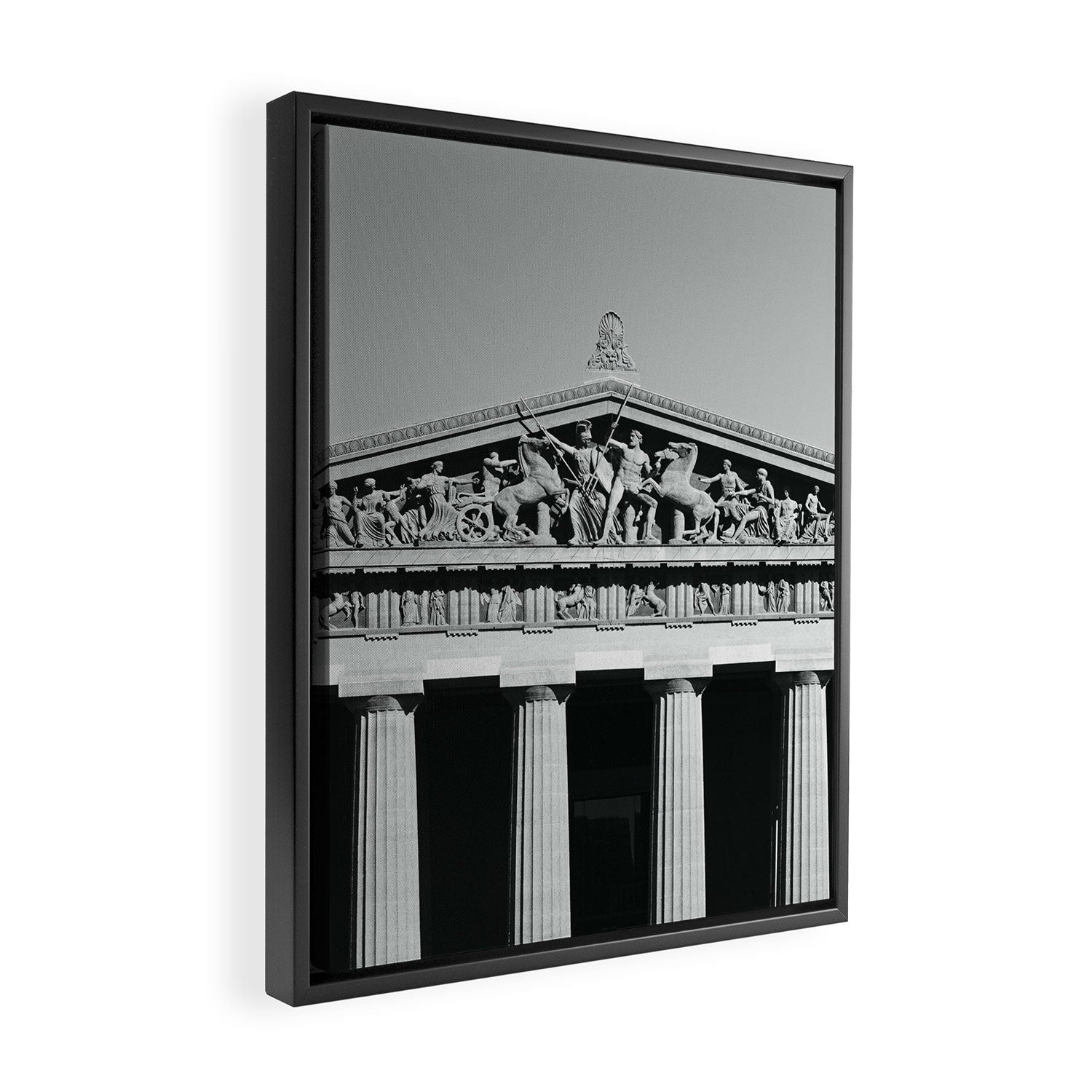 The Parthenon Nashville Tennessee Framed Canvas Print Gallery Image 2