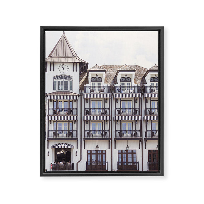 The Pearl Rosemary Beach Florida Framed Canvas Print Gallery Image 1