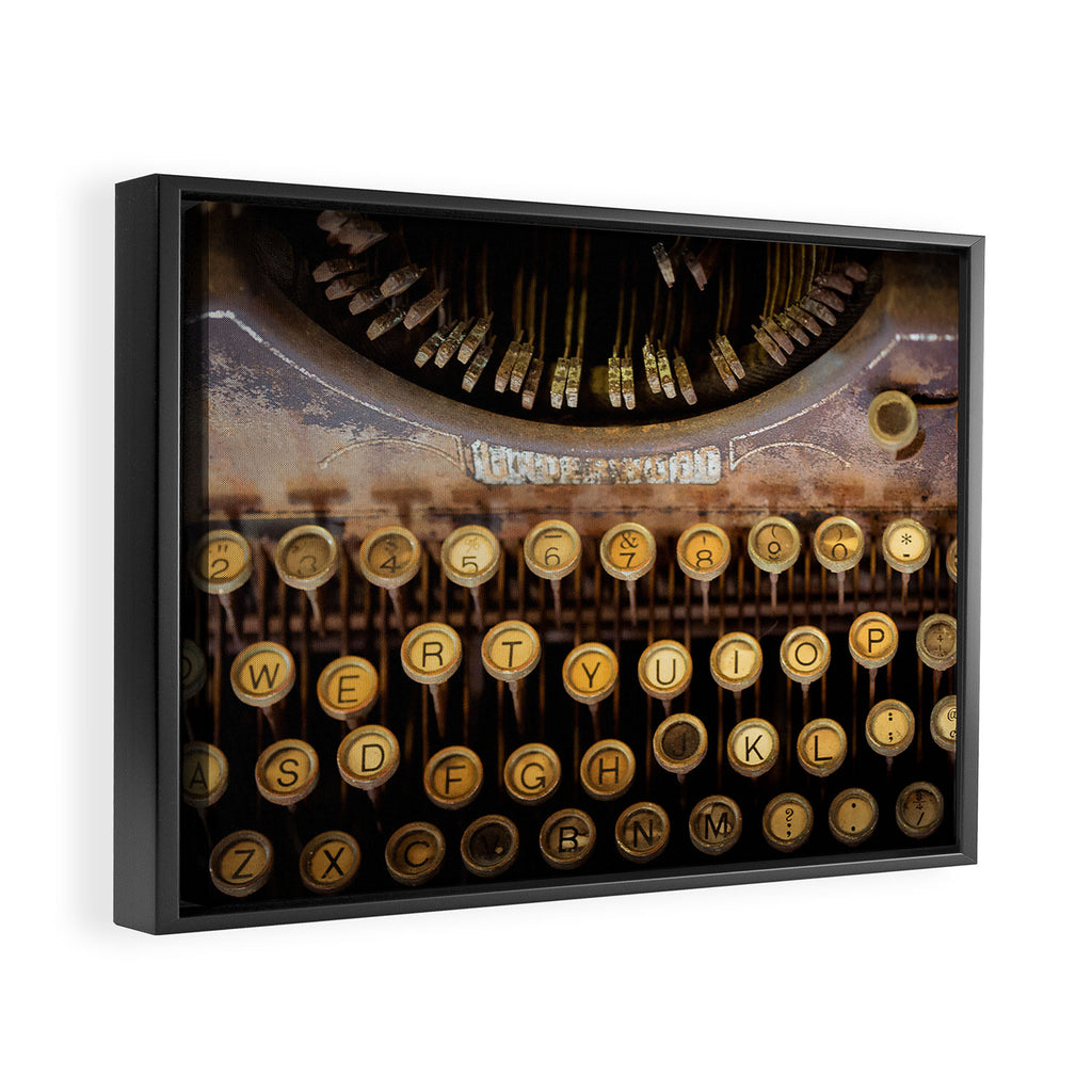 The Wordsmith Framed Canvas Print Gallery Image 2