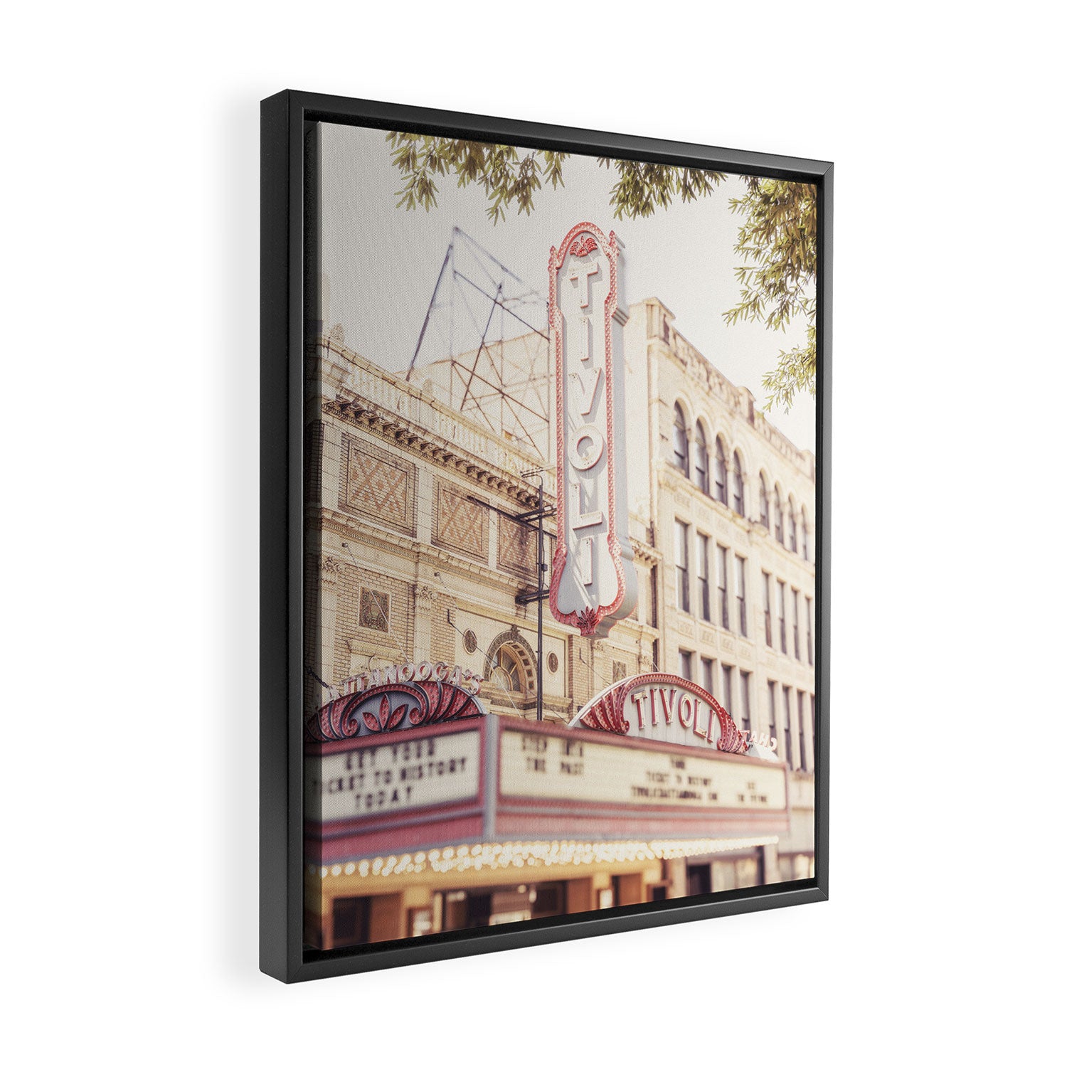 Tivoli Theater Downtown Chattanooga Framed Canvas Print Gallery Image 2
